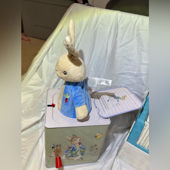 Beatrix Potter The World of Peter Rabbit Original Books 1-23 toy Jack in the box - Picture 11 of 16